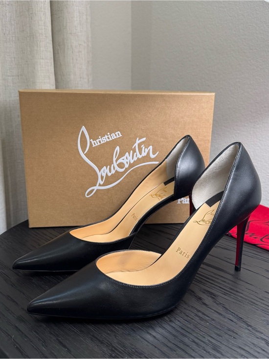 Christian Louboutin Shoes - Christian Louboutin Iriza 85 Pumps Nappa Black 41